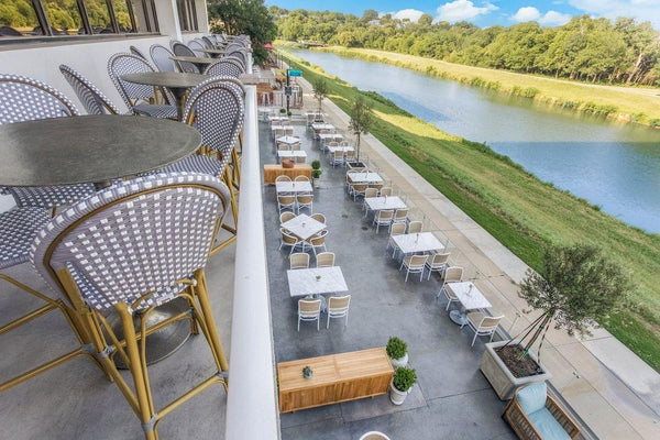 Event lounge seating at Quince